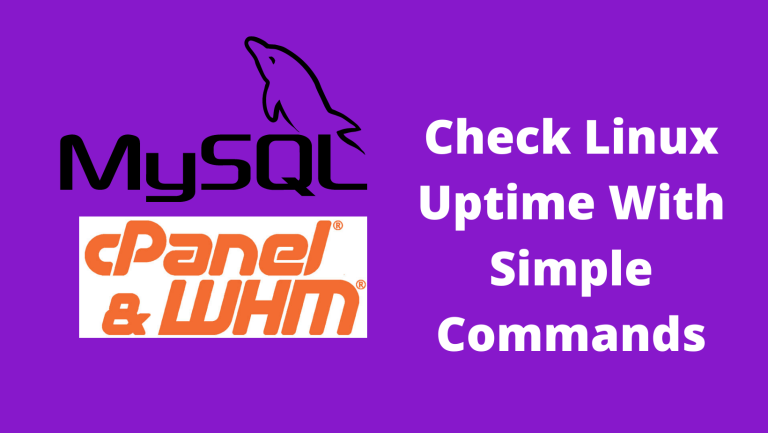 Check Linux Uptime With Simple Commands