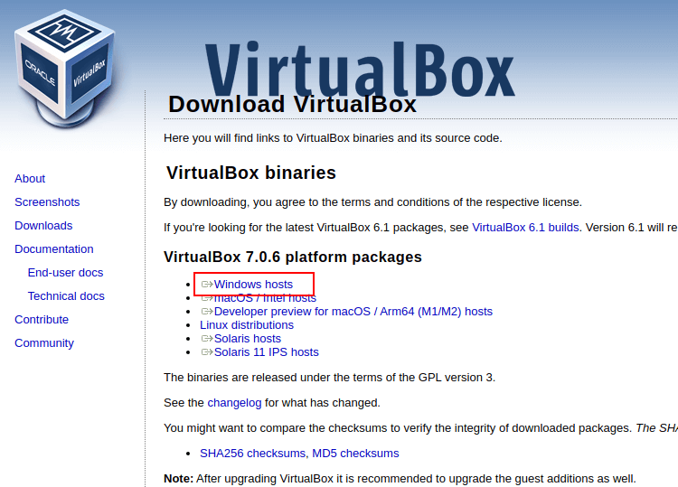 Install Rocky Linux 9 on VirtualBox on Windows