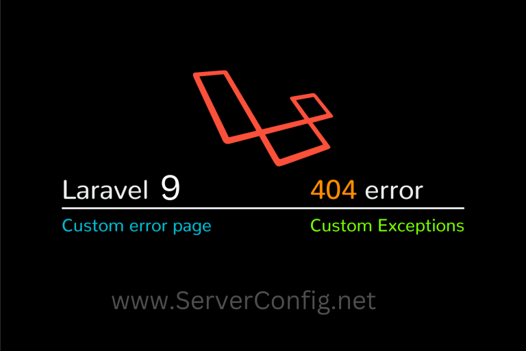 How To Fix Laravel 404 Not found